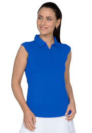 IBKÜL® Ladies Solid Sleeveless Sun Shirt - Basic Colors