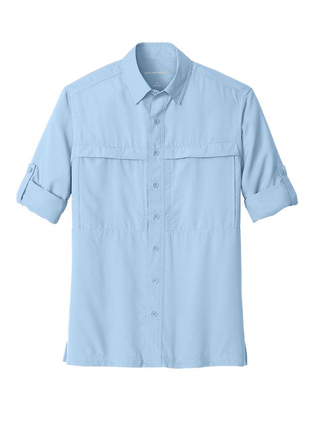 NEW! Port Authority® Mens Long Sleeve UV Daybreak Shirt, comes in 8 colors!