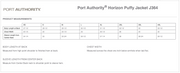 NEW! Port Authority® Horizon Mens Puffy Jacket