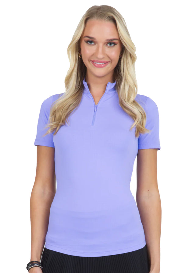 IBKÜL® Ladies Solid Short Sleeve Sun Shirt - Additional Colors