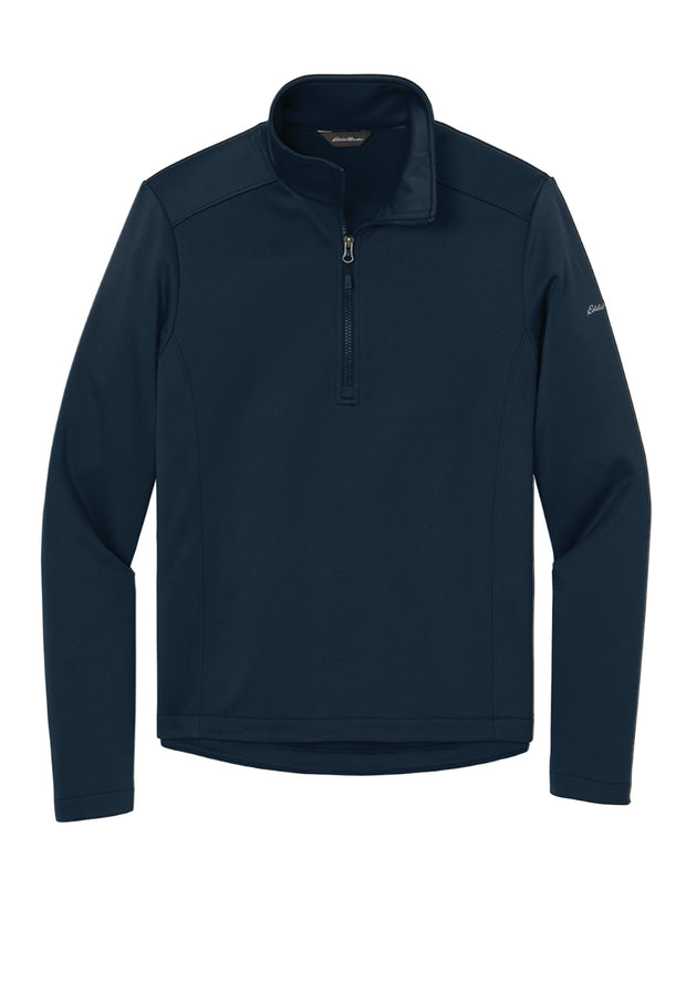 NEW! Eddie Bauer® Mens Smooth Mid Layer Fleece 1/2-Zip