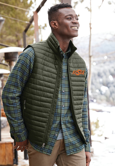 NEW! Eddie Bauer® Mens Packable Quilted Vest