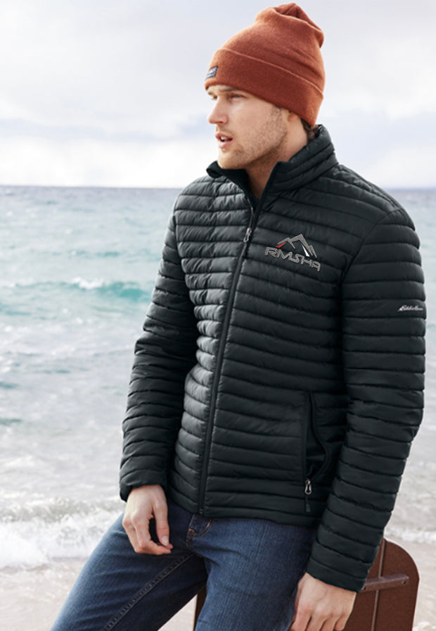 NEW! Eddie Bauer® Mens Packable Quilted Full-Zip