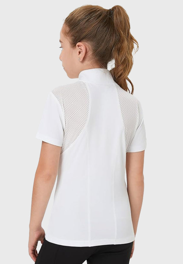 FitsT4 Sports Girls Short Sleeve Riding Shirt