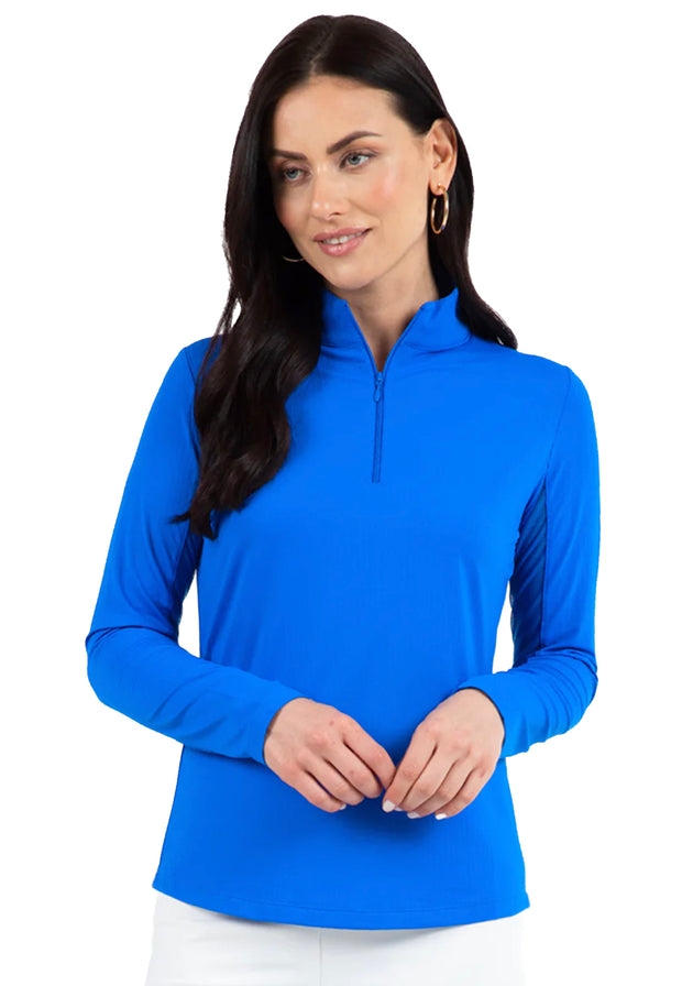 IBKÜL® Ladies Solid Long Sleeve Sun Shirt - Basic Colors