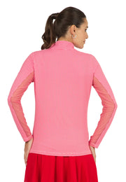 IBKÜL® Ladies Mini-Check Long Sleeve Sun Shirt - 9 Colors