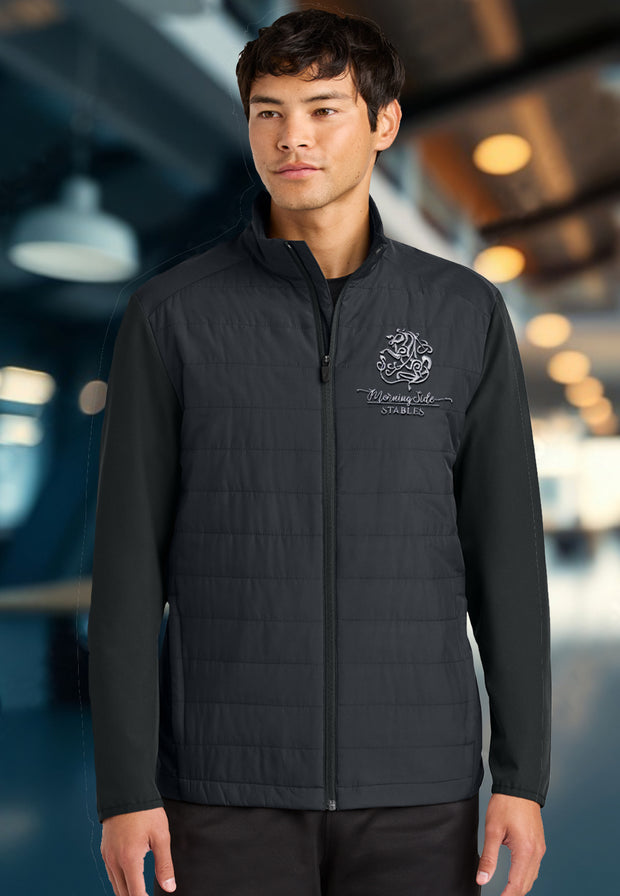 NEW! Sport-Tek® Men’s Teknical Hybrid Jacket