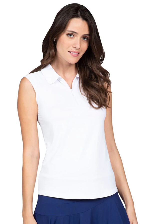 IBKÜL® Ladies Solid Sleeveless Sun Shirt - Basic Colors