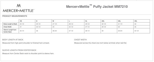 New! Mercer+Mettle™ Mens Puffy Jacket