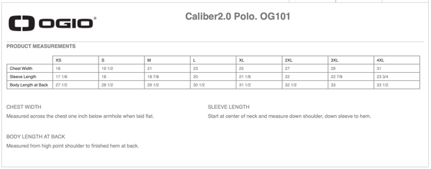 NEW! OGIO® Mens Caliber2.0 Polo, Comes in 11 colors!