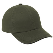 Port Authority® Sandwich Bill Cap with Striped Closure - 24