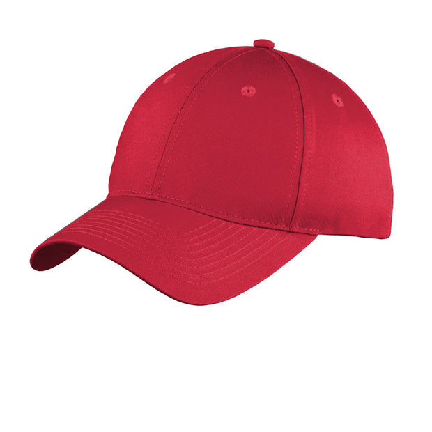 Port & Company® Six-Panel Unstructured Twill Cap, Adult + Youth Sizes