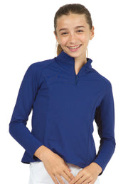 IBKÜL® Girls Solid Long Sleeve Sun Shirt - 6 Colors!