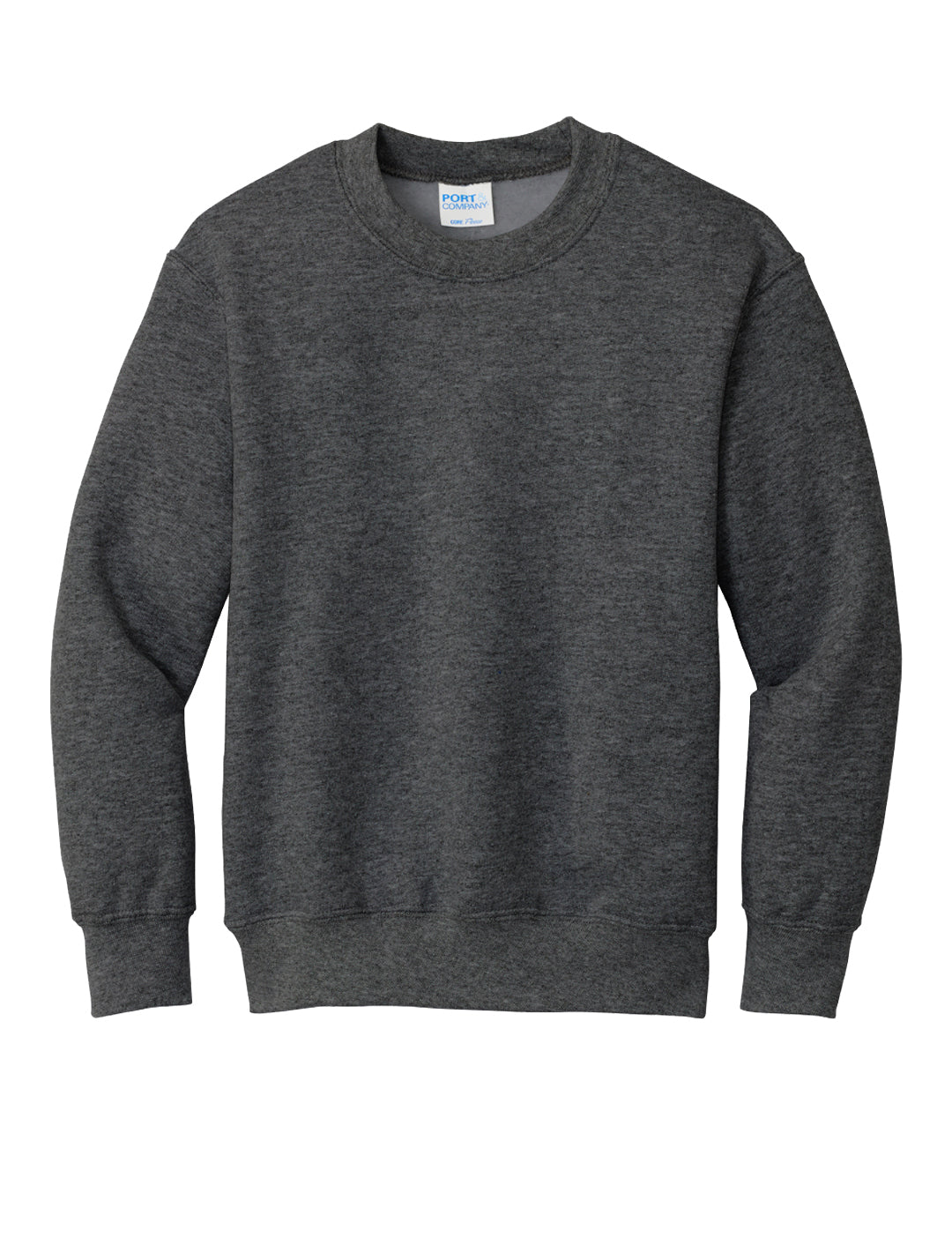 【希少】Dry Tech Sweat Crew (Black) XL Port & Co Youth Core Fleece Crewneck Sweatshirt | Product | SanMar