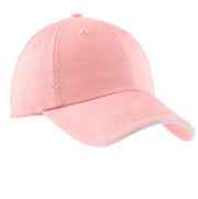 Port Authority® Sandwich Bill Cap with Striped Closure - Additional Colors