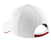 Port Authority® Sandwich Bill Cap with Striped Closure - Standard Colors