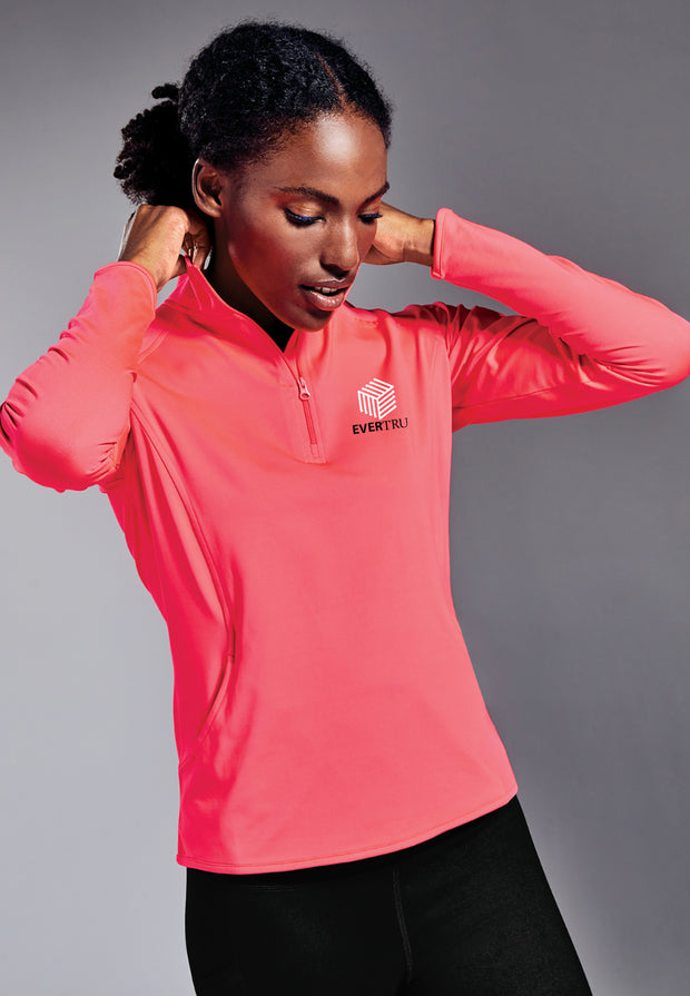Sport-Tek® Ladies Sport-Wick® Stretch 1/2-Zip Pullover - 12 Colors!