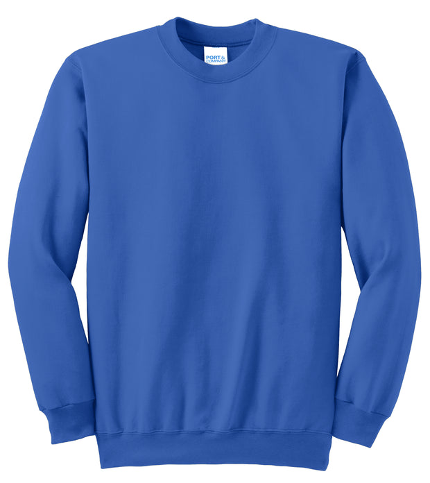 Port & Company® Essential Fleece Crewneck Sweatshirt - Basic Colors