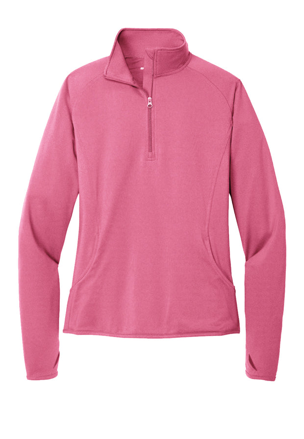 Sport-Tek® Ladies Sport-Wick® Stretch 1/2-Zip Pullover - 12 Colors!